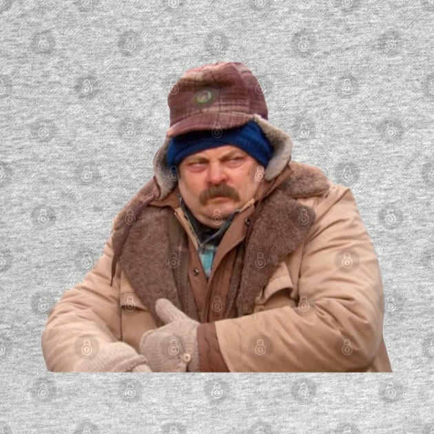 Cold Ron Swanson by Biscuit25